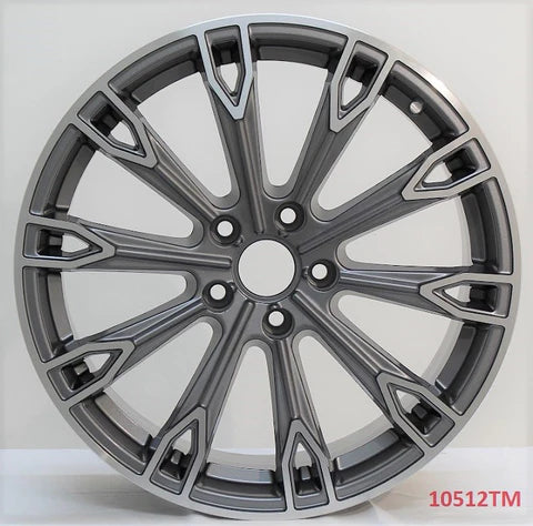 18" Sliver Wheels Fits Audi A3 S3 A43 S4 A5 S5 A6 S6 A7 S7 A8 S8 Q3 Q5 SQ5 RS5 RS7 TT QUATTRO ALLROAD