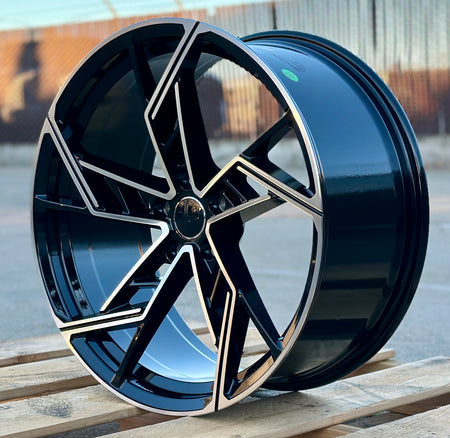 21-inch black machined Legacy Edition wheels by OE Style for Audi A4, S4, A5, S5, A6, S6, A7, S7, A8, Q3, Q5, Q7, Q8