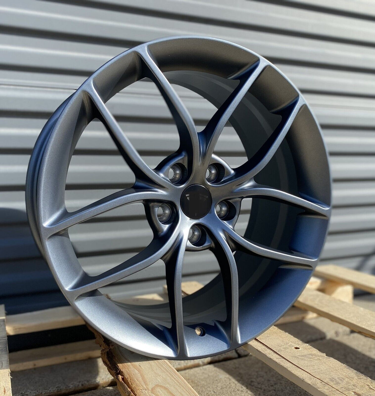 18-inch gunmetal OE Style Wheels automotive rims for Tesla Model 3 AWD RWD Long Range Performance, flow forming design
