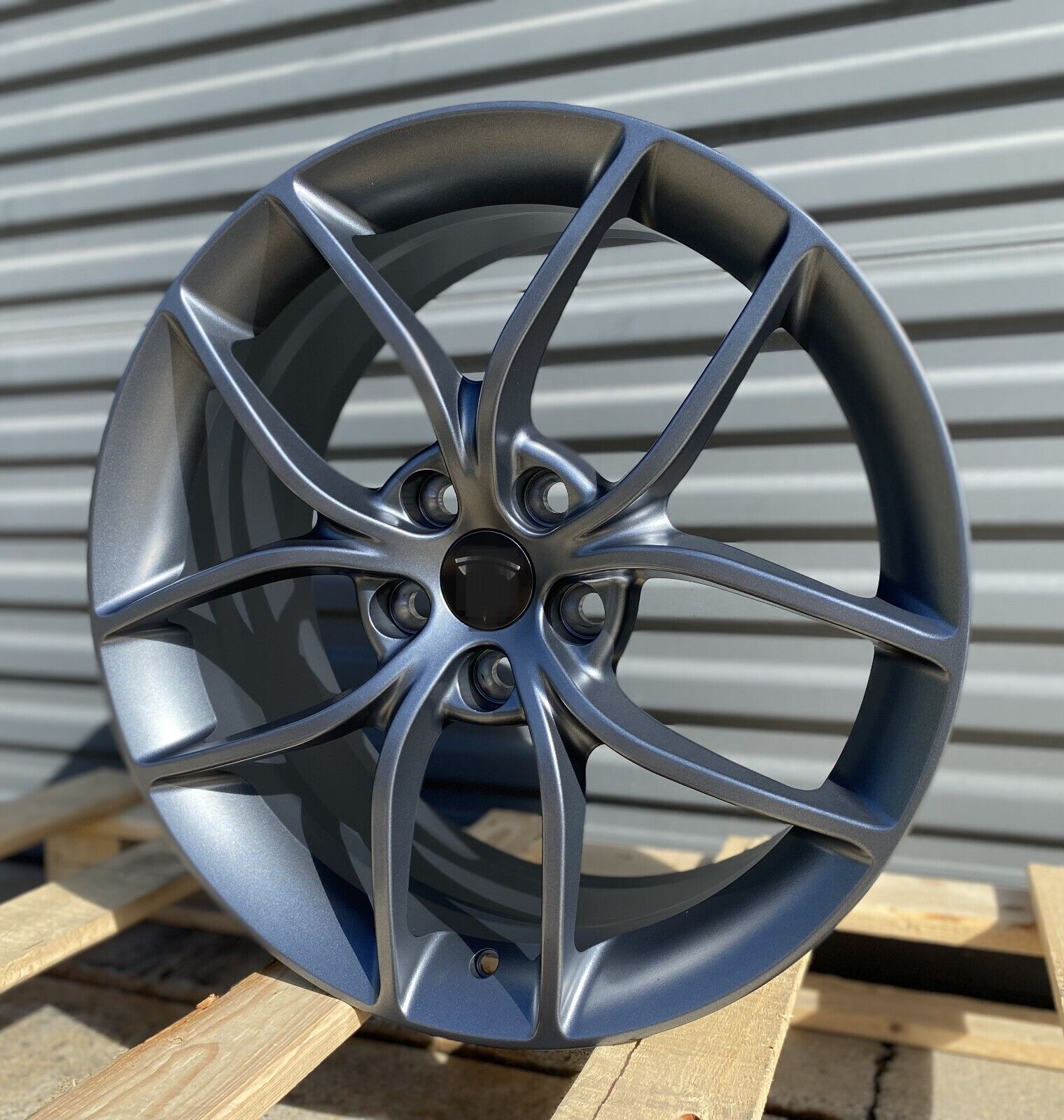 18-inch Gunmetal OE Style Wheels for Tesla Model 3 AWD RWD Long Range Performance, flow forming automotive rims and wheels