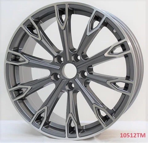 Silver 18-inch OE Style Wheels for Audi A3, S3, A4, S4, A5, S5, A6, S6, A7, S7, A8, S8, Q3, Q5, SQ5, RS5, RS7,