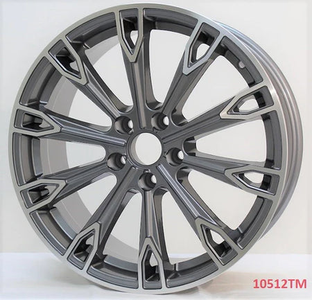Silver 18-inch OE Style Wheels for Audi A3, S3, A4, S4, A5, S5, A6, S6, A7, S7, A8, S8, Q3, Q5, SQ5, RS5, RS7,