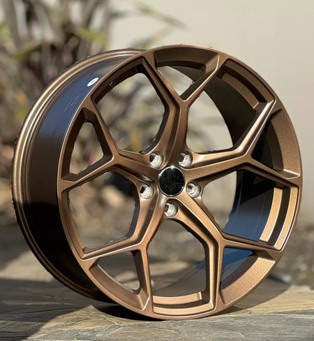 19-inch OE Style Wheels RS6 Performance Bronze Rims for Audi A3, A4, S4, A5, S5, A6, S6, A7, S7, A8, S8, Q3, Q5, Q7.