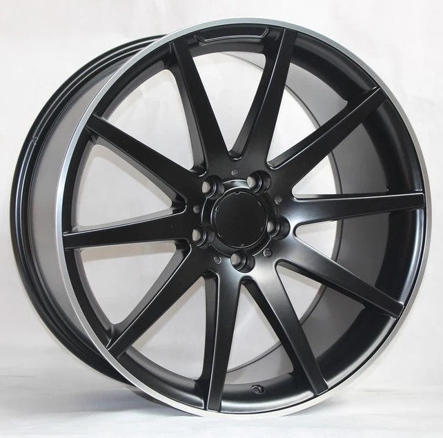20" AMG Style Matt Black Wheels Fits Mercedes Benz C250 C300 C400 E350 E400 E550 E53 S350 S550 S600 S63 CLS