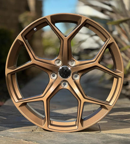 Bronze 19-inch OE Style Wheels RS6 Performance Style rims for Audi A3, A4, S4, A5, S5, A6, S6, A7, S7, A8, Q3, Q5, Q7 SUV.