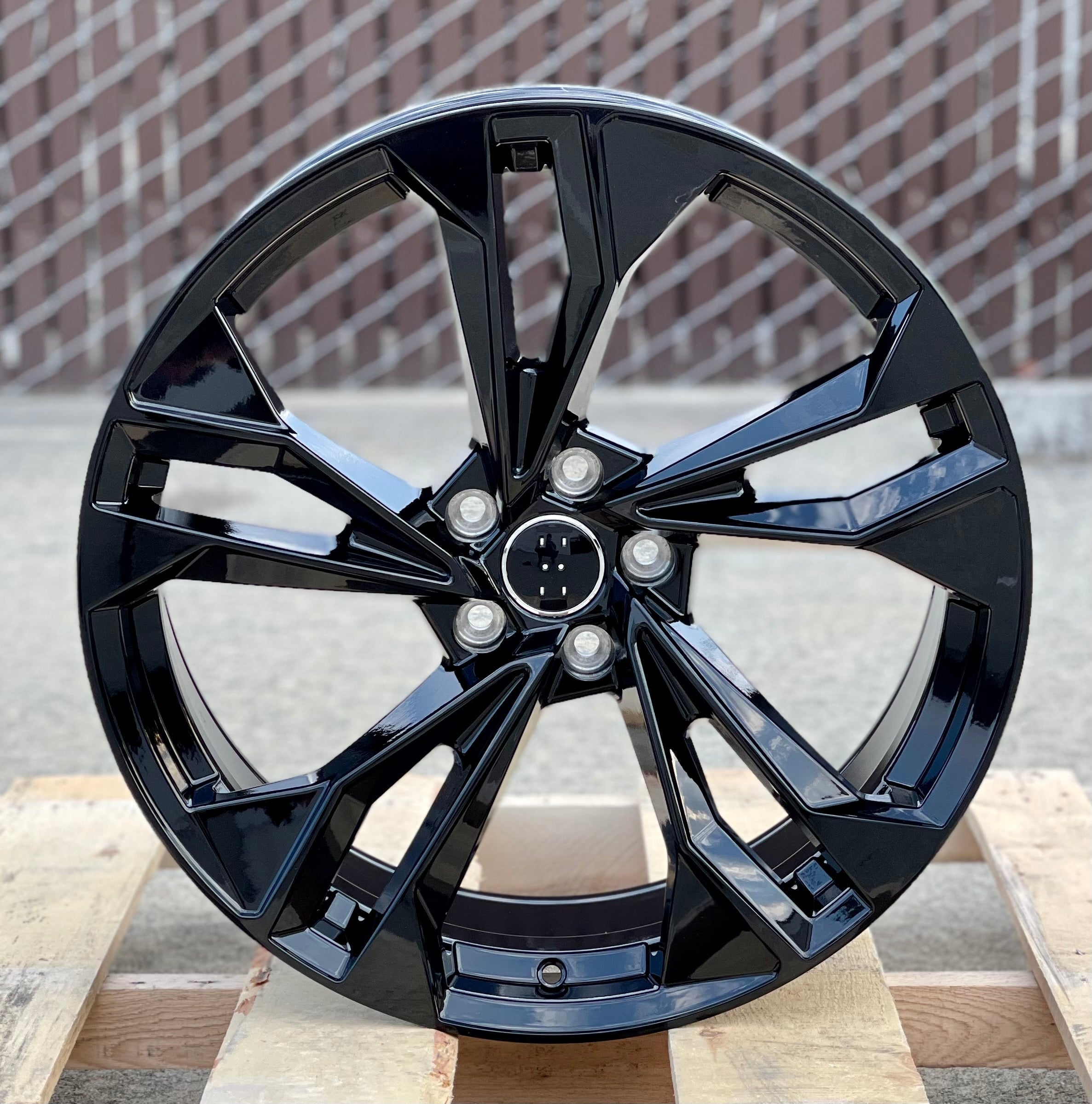 20-inch OE Style gloss black wheels for Audi A3, S3, A4, S4, A5, S5, A6, S6, A7, S7, A8, S8, Q5, SQ5, RS3, RS5, RS7,