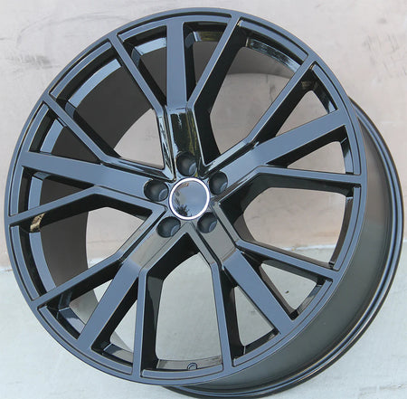 21-inch Gloss Black OE Style Wheels for Audi A5, S5, A6, S6, A7, S7, A8, S8, Q5, Q7, Q8, RS3, RS5, RS7, E-tron vehicles