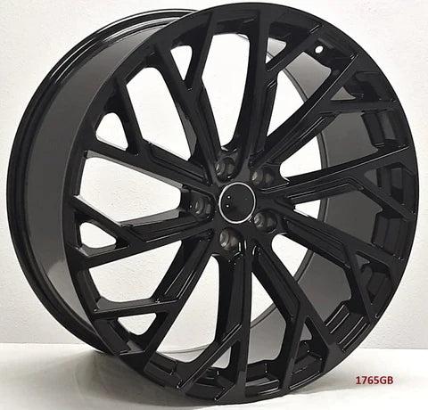 Gloss black OE Style Wheels 21-inch rims for Audi A5, S5, A6, S6, A7, S7, A8, S8, Q5, SQ5, RS3, RS5, RS7, Quattro.