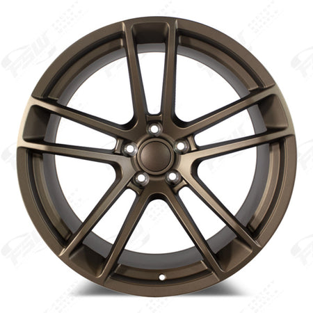 OE Style Wheels 20-inch matte bronze deep concave forged rims for Dodge Challenger, Charger, Scat Pack, Hellcat, Redeye widebody models