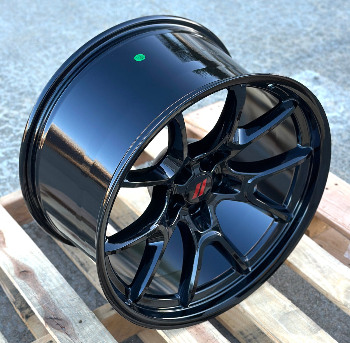 Aggressive Rims 20x11 Anniversary SRT Style Gloss Black Wheels Fits Dodge Challenger ...