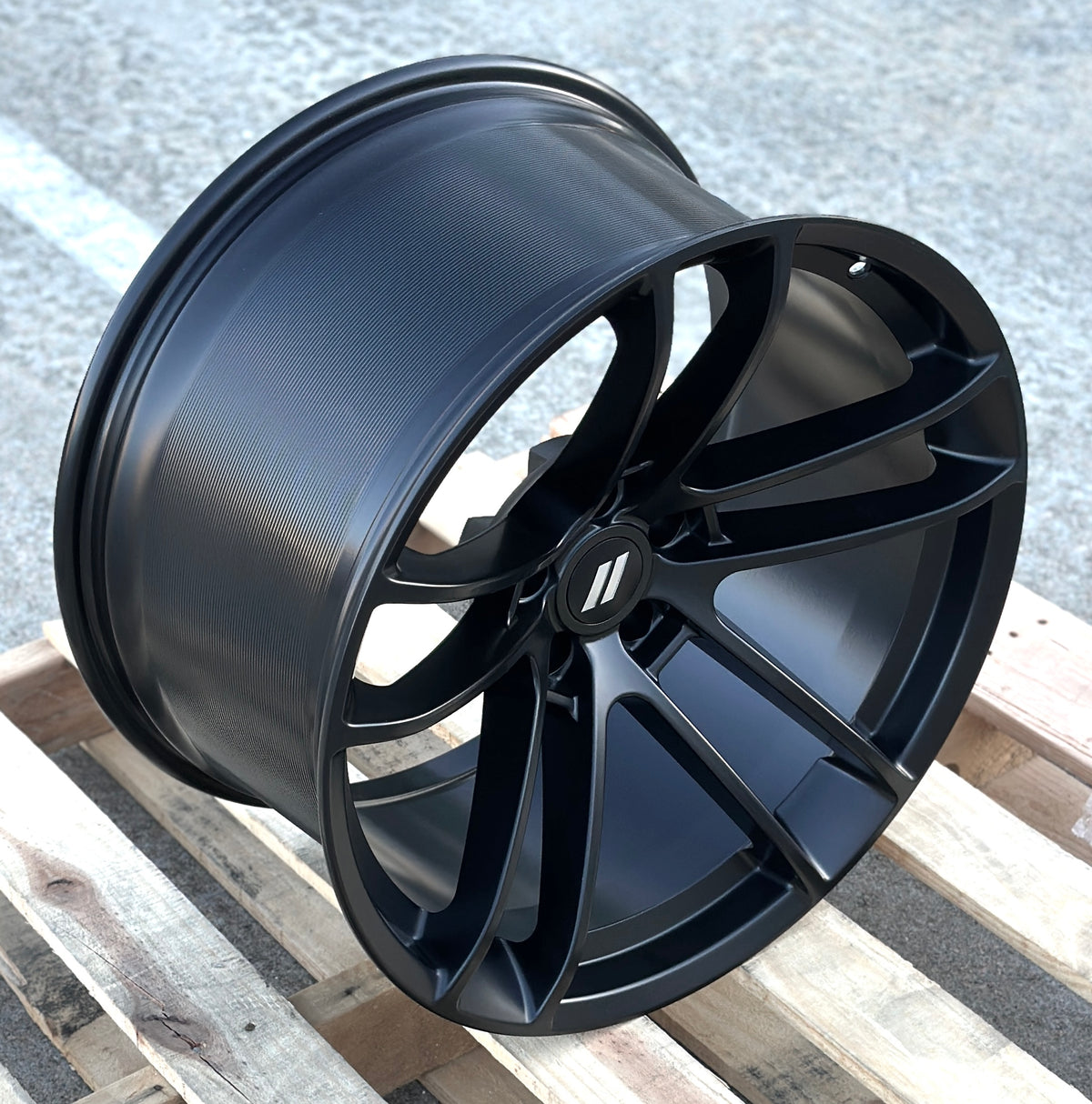 20x9.5/20x11 Hellcat Widebody 2 Style Satin Black Wheels | OES Wheels