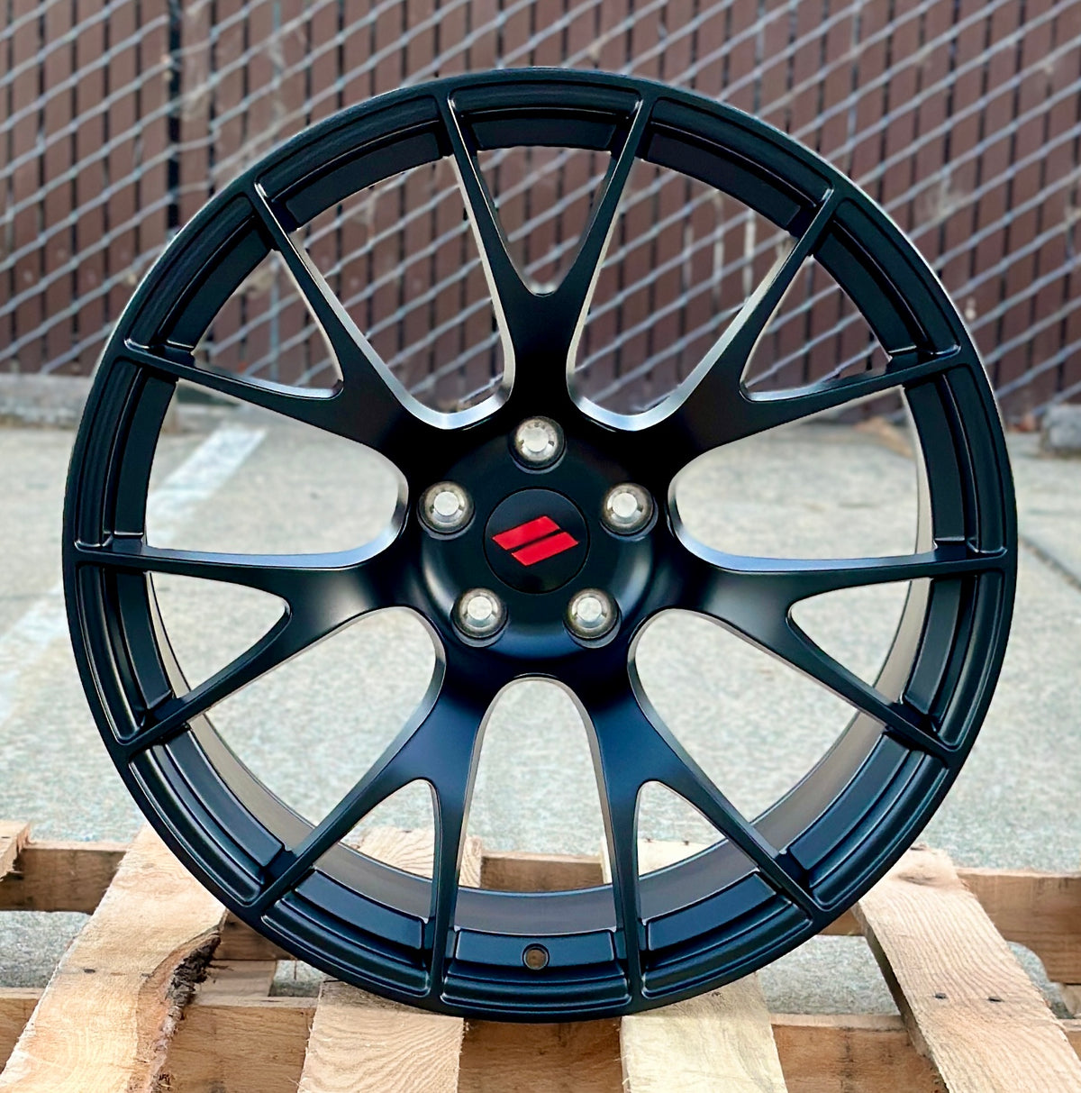 20x11 Mesh Style Satin Black Wheels Fits Dodge Challenger Charger ...