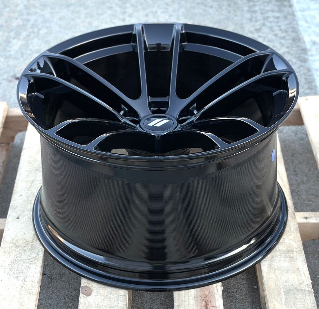 20x11 SRT Hellcat Widebody 2 Style Gloss Black Wheels Fits Dodge ...