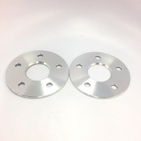 Pair of OE Style Wheels 5mm hubcentric wheel spacers for 5x112 Audi and Mercedes vehicles, CB66.6, motor vehicle wheel parts.