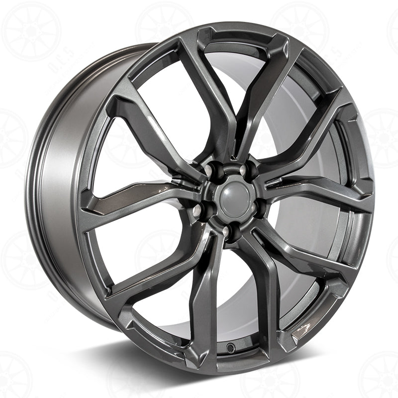 22" SVR Style Gunmetal Wheels Fits Range Rover Defender Discovery LR3 LR4 HSE Sport SVR Supercharged Dynamic Autobiography