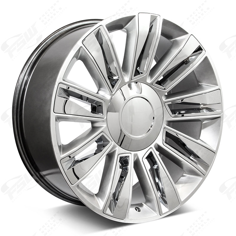 22" Diamond Style Wheels Fits Cadillac Escalade Luxury Premium Sport