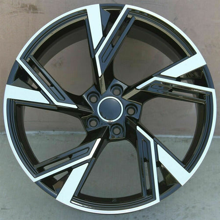 18-inch OE Style RS6 wheels on an Audi vehicle, showcasing sleek alloy rims designed for Audi A3, S3, A4, S4, A5, S5, A6, S6, A7, S7, A8, S8, Q5, SQ5