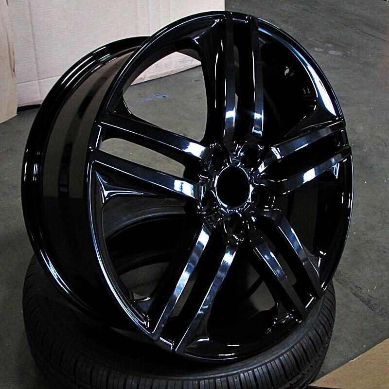 19-inch gloss black OE Style Wheels for Honda Accord, Civic, Acura TSX; automotive rims and wheels with a sleek finish.