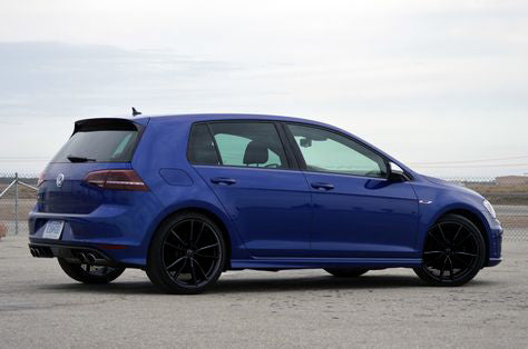 19-inch R Style gloss black wheels by OE Style Wheels for Volkswagen VW GTI Golf Jetta EOS Passat automotive rims