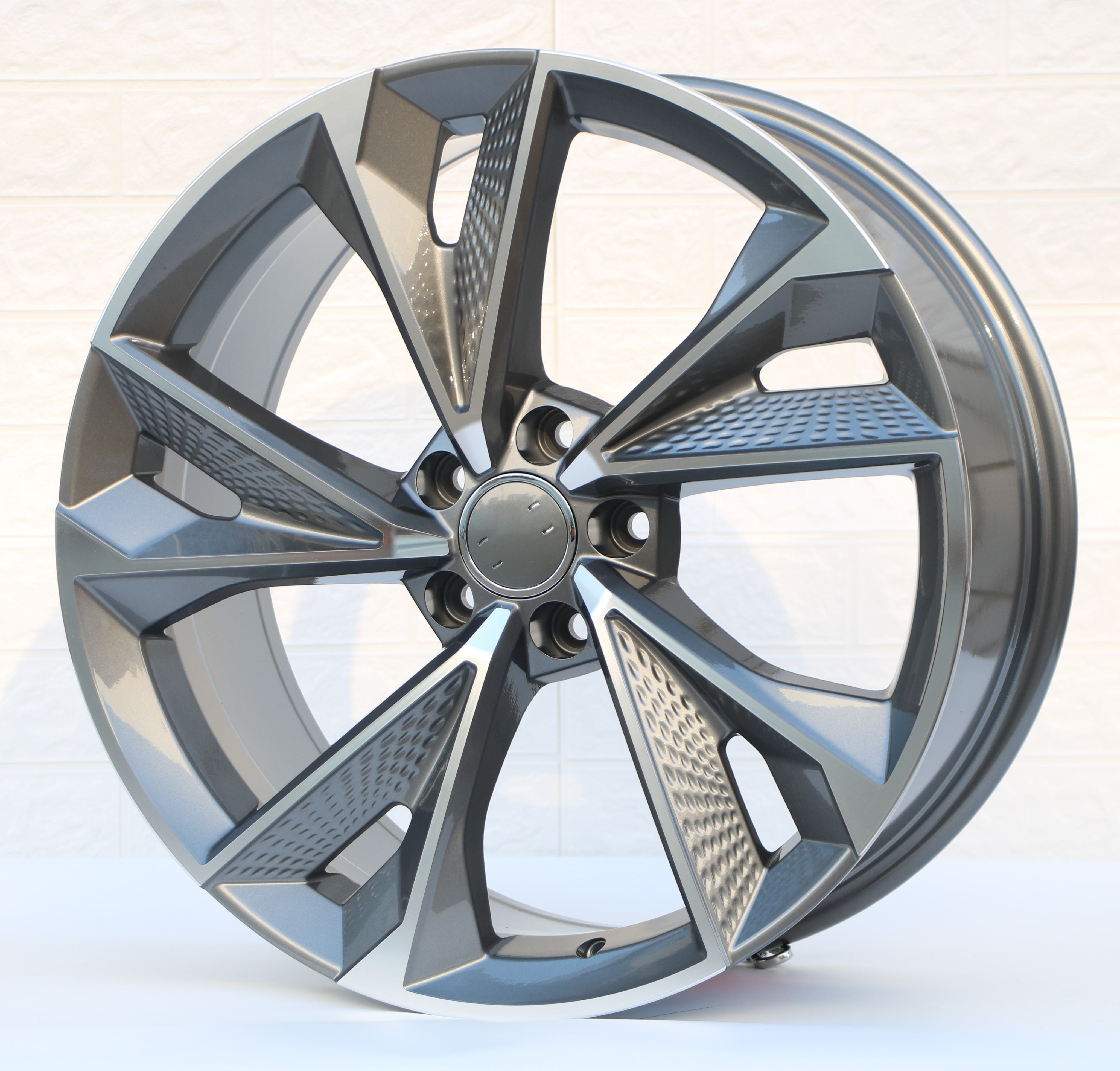 19" RS7 Style Gunmetal Wheels for Audi A3, S3, A4, S4, A5, S5, A6, S6, A7, S7, A8, S8, Q5, SQ5, RS3, RS5, RS7