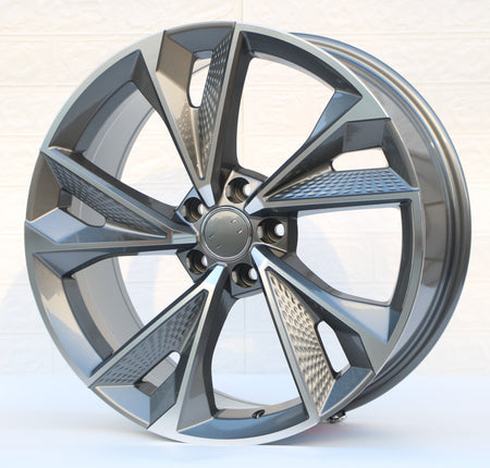 19" RS7 Style Gunmetal Wheels for Audi A3, S3, A4, S4, A5, S5, A6, S6, A7, S7, A8, S8, Q5, SQ5, RS3, RS5, RS7