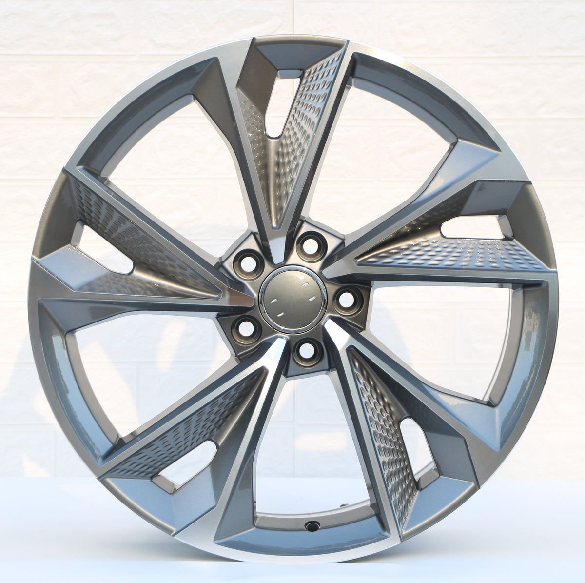 19-inch RS7 style gunmetal wheels for Audi A3, S3, A4, S4, A5, S5, A6, S6, A7, S7, A8, S8, Q5, SQ5, RS3, RS5, RS7