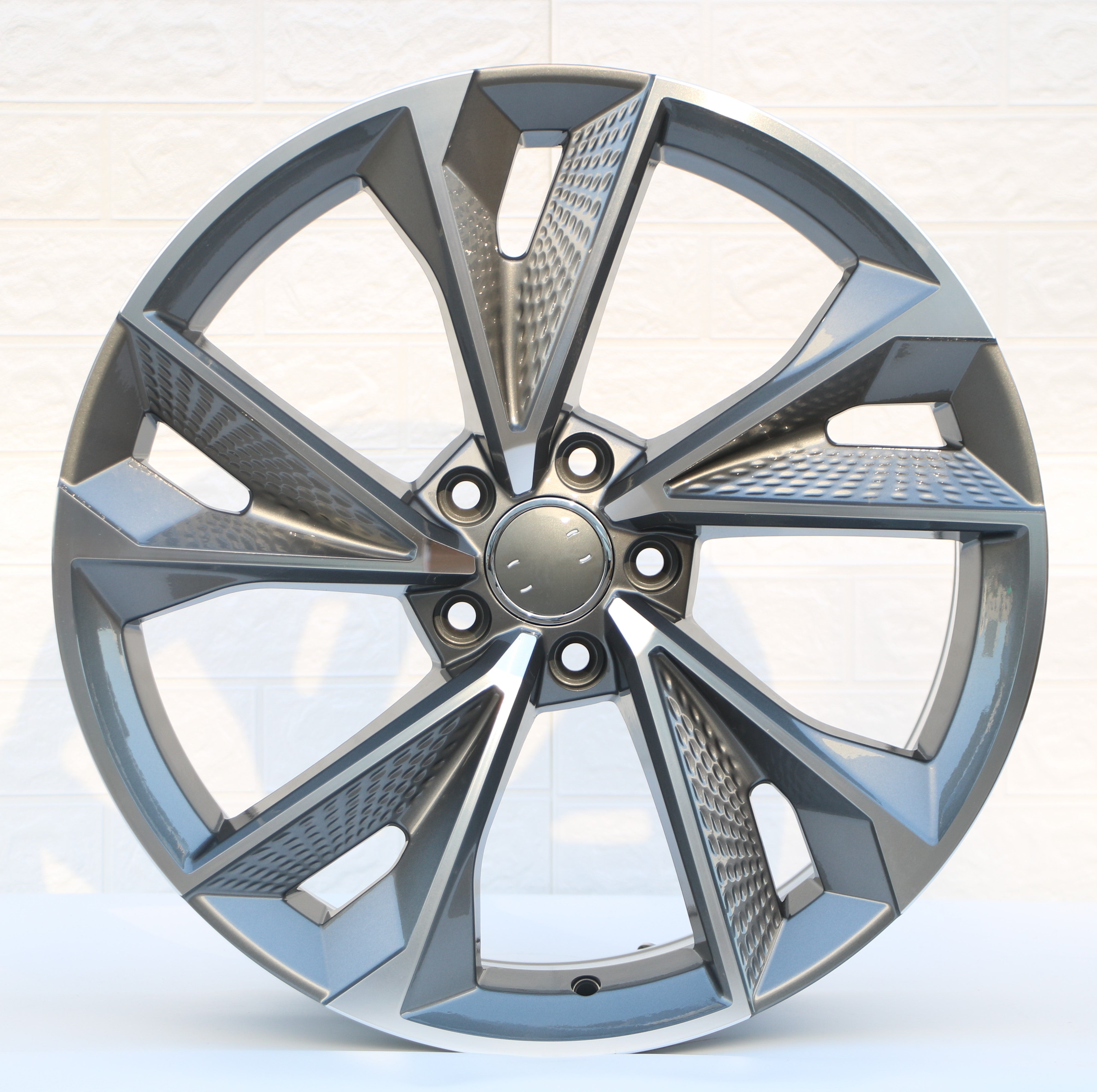 19-inch RS7 style gunmetal wheels for Audi A3, S3, A4, S4, A5, S5, A6, S6, A7, S7, A8, S8, Q5, SQ5, RS3, RS5, RS7
