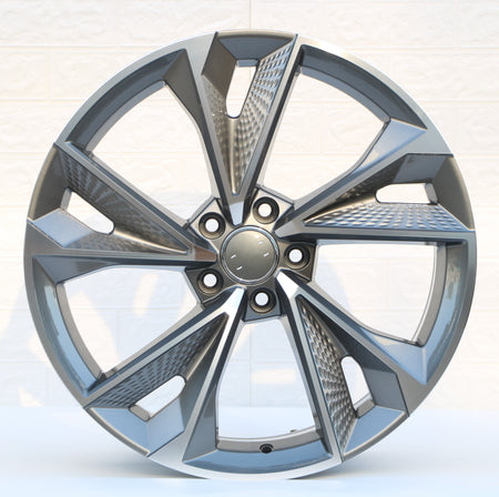 19-inch RS7 style gunmetal wheels for Audi A3, S3, A4, S4, A5, S5, A6, S6, A7, S7, A8, S8, Q5, SQ5, RS3, RS5, RS7