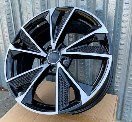19-inch RS7 style Audi wheels by OE Style Wheels, showcasing sleek alloy rims fitting Audi A3, S3, A4, S4, A5, S5, A6, S6, A7, S7, A8, S8, Q5, SQ5,