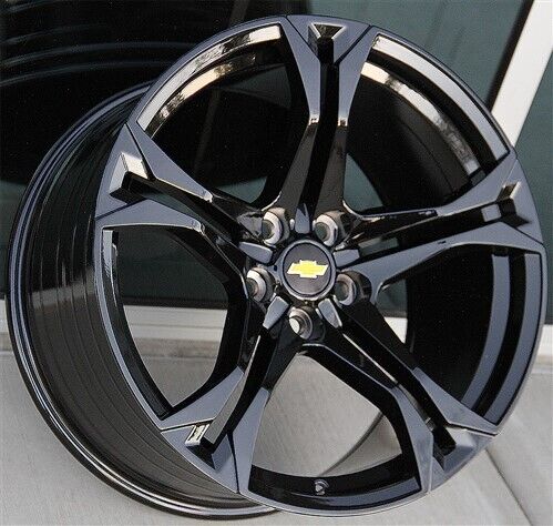 20-inch OE Style Wheels Performance Gloss Black rims for Chevy Camaro ZL1 SS LT, automotive rims and wheels.