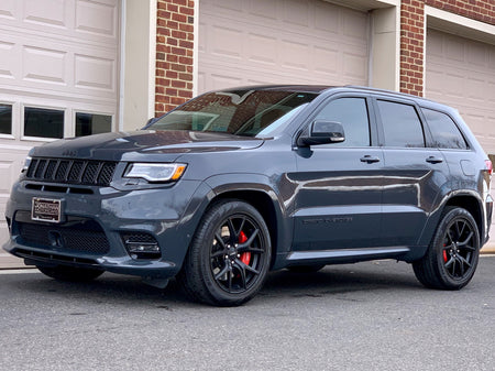 20x9 OE Style Wheels matte black rims for Dodge Durango, Jeep Grand Cherokee, SRT, Hellcat, and SXT models.