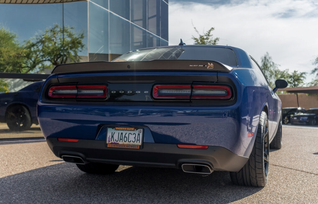 Gloss black OE Style Wheels 20" HC2 rims for Dodge Challenger, Charger, Demon, GT, RT, SRT, SXT, and Hellcat narrow body models.