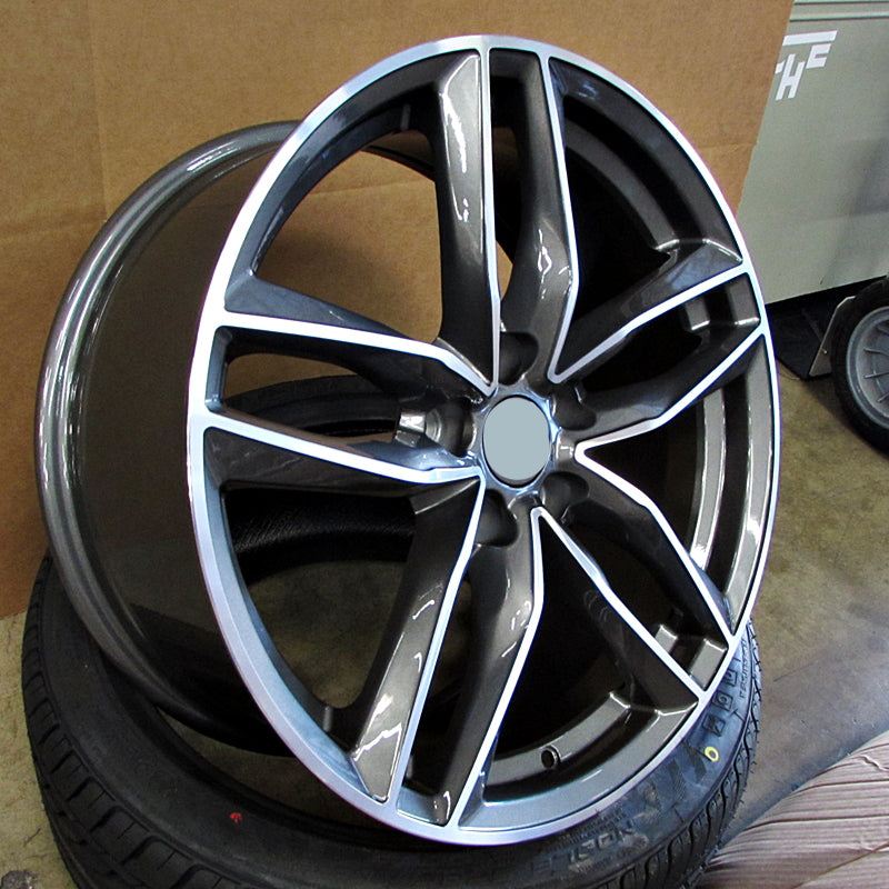 21-inch OE Style Wheels with RS6 design for Audi A5, S5, A6, S6, A7, S7, A8, S8, Q5, SQ5, RS3, RS5, RS7 Quattro.