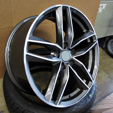 21-inch OE Style Wheels with RS6 design for Audi A5, S5, A6, S6, A7, S7, A8, S8, Q5, SQ5, RS3, RS5, RS7 Quattro.