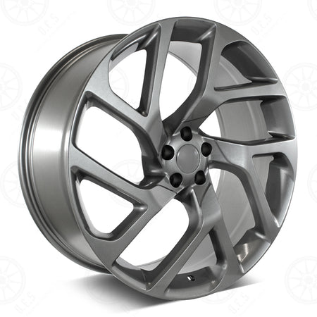 22-inch Gunmetal Autobiography style wheels by OE Style Wheels on Range Rover Defender, Discovery, LR3, LR4, HSE, Sport, SVR, Supercharged