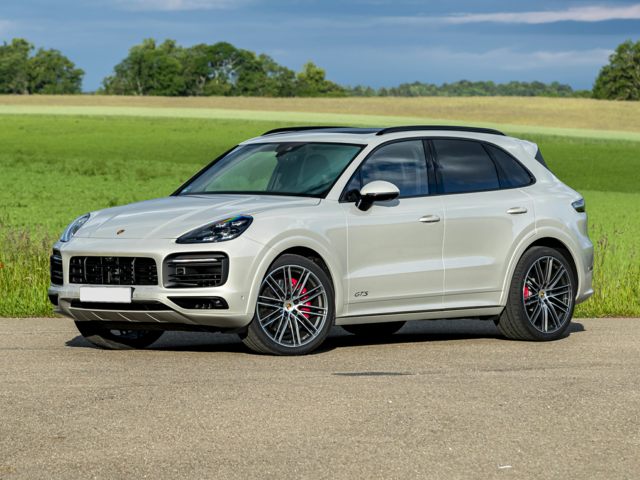22-inch OE Style Wheels black machined rims for Porsche Cayenne GTS Diesel Hybrid Turbo, showcasing sleek automotive wheel design.