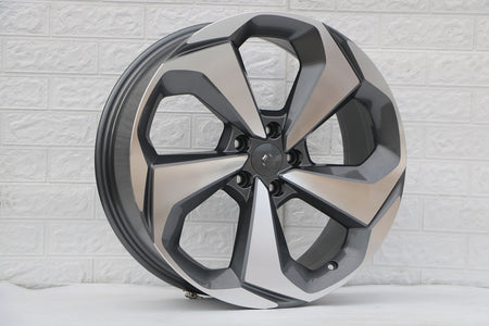 22-inch gunmetal machined OE Style Wheels for Honda Accord, Civic, Acura TSX, featuring sleek automotive rims and stylish design.