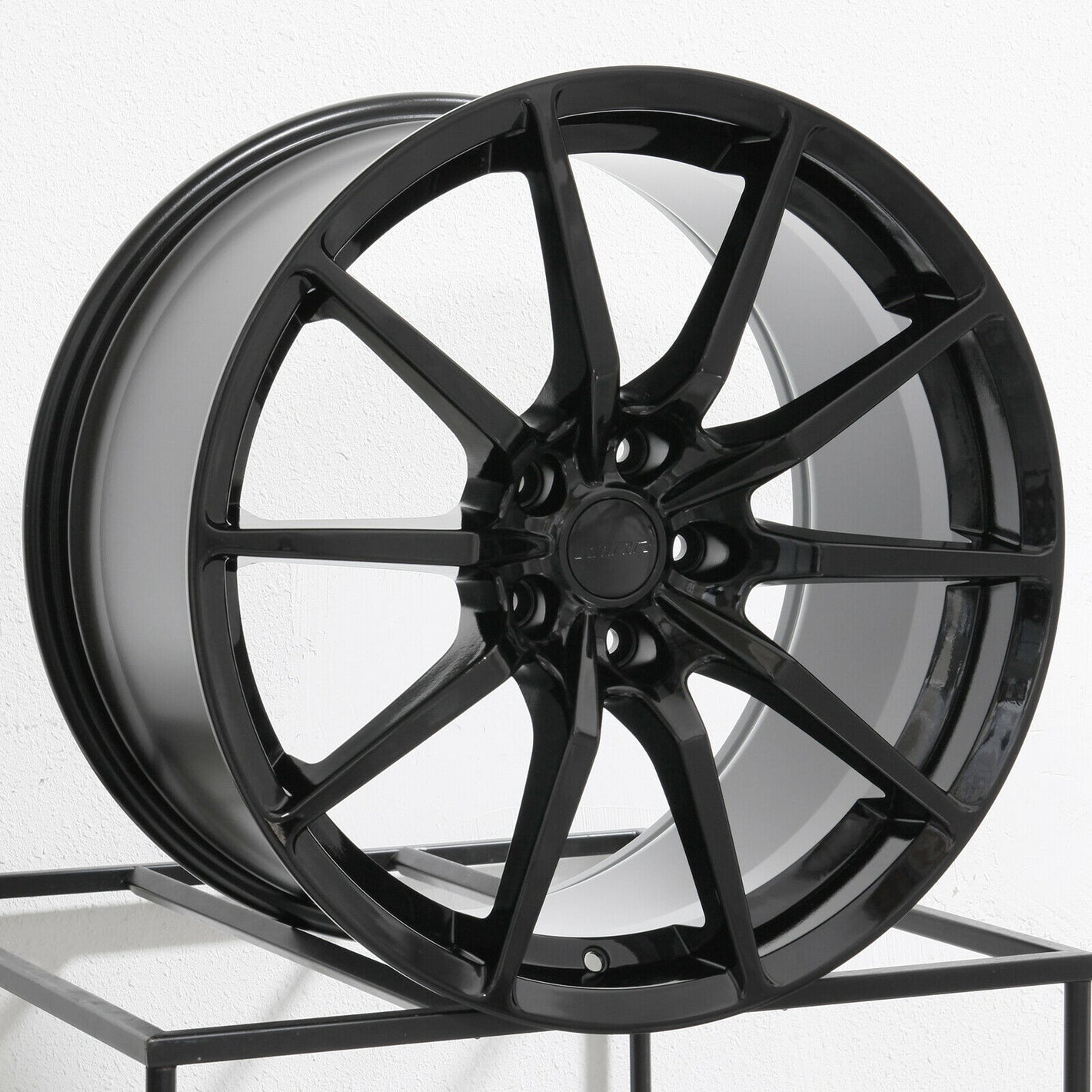 19-inch OE Style Wheels MRR M350 Flow Forged black wheels for Ford Mustang Bullitt, GT, Shelby GT350, and GT500 automotive rims.