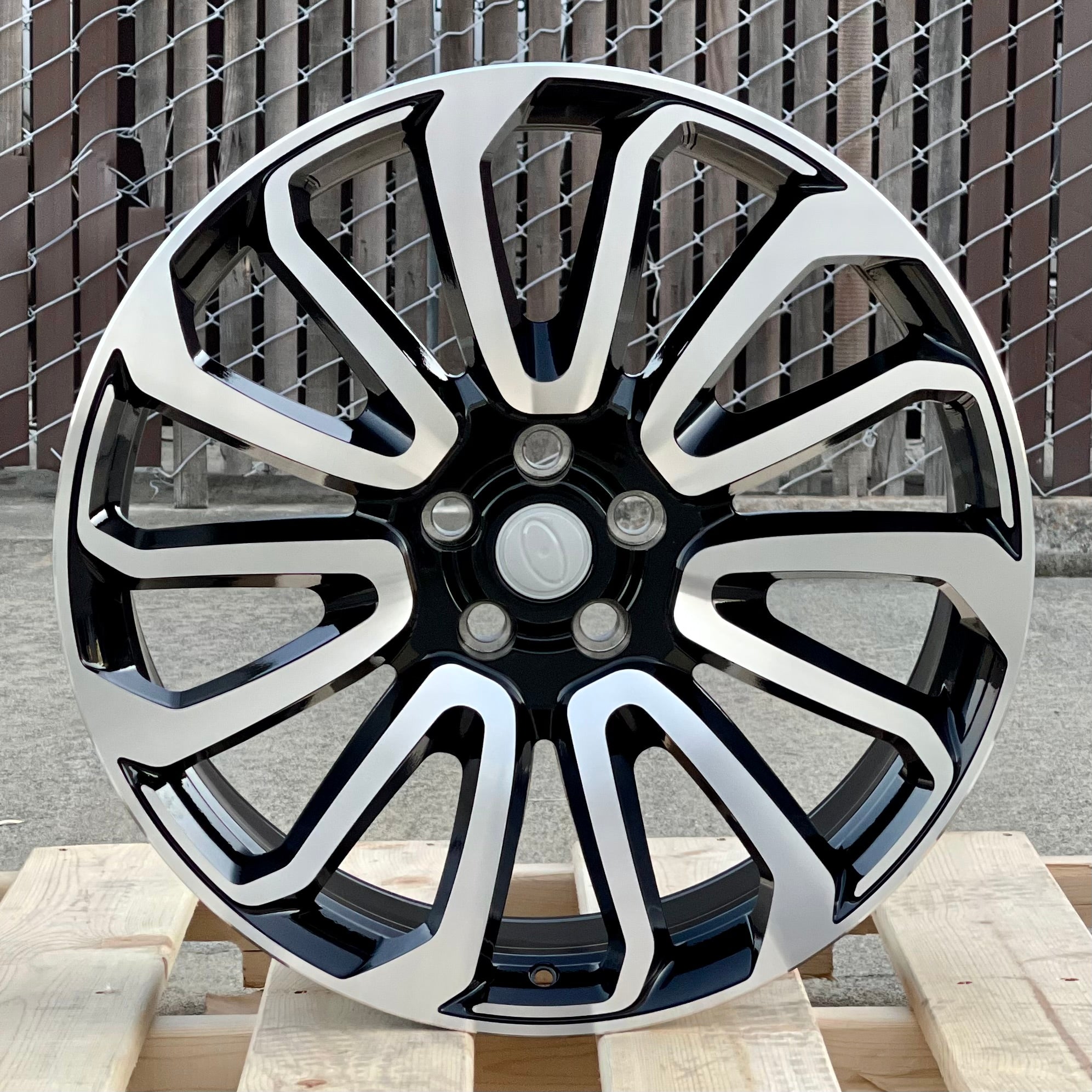 22-inch OE Style Wheels Autobiography Black Machined fit Range Rover Defender Discovery LR3 LR4 HSE Sport SVR Supercharged