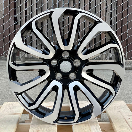 22-inch OE Style Wheels Autobiography Black Machined fit Range Rover Defender Discovery LR3 LR4 HSE Sport SVR Supercharged