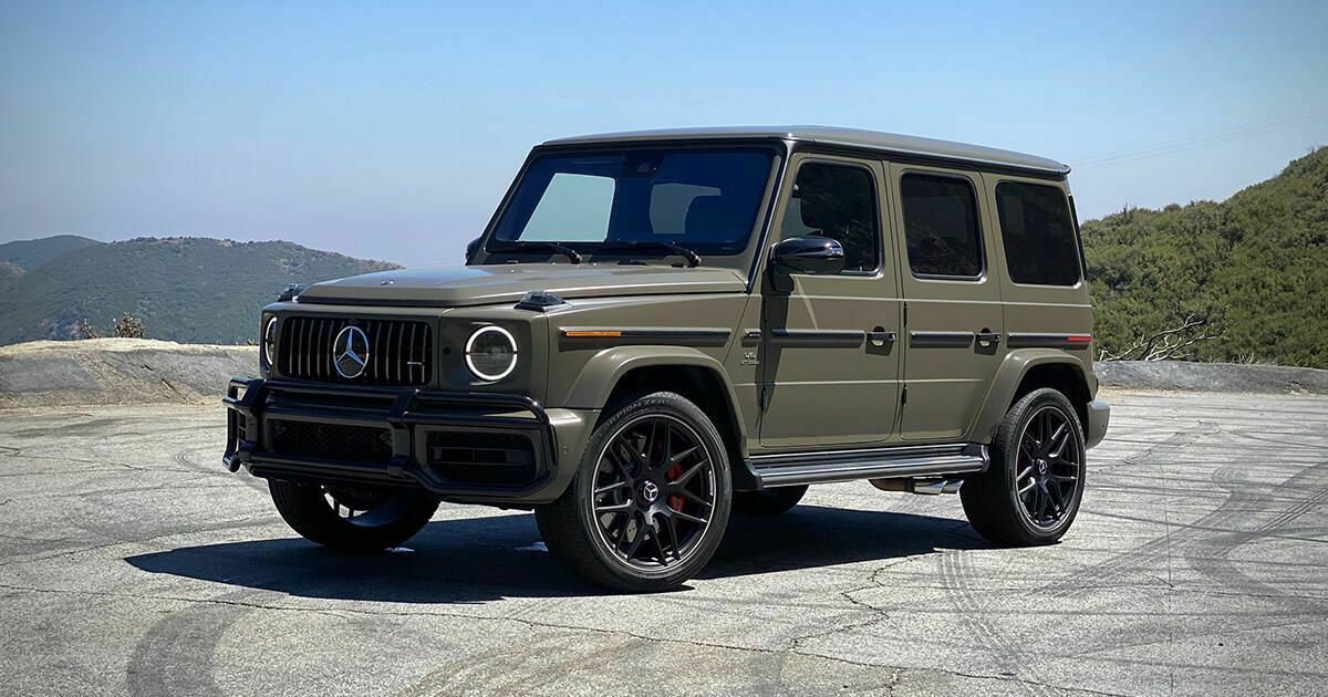 22-inch matte black OE Style Wheels for Mercedes G-Class G350, G500, G550, G55, G63, and G65 AMG SUV models.