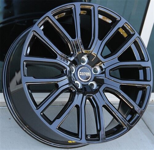 22" Gloss Black Wheels Fits Range Rover Defender Discovery LR3 LR4 HSE Sport SVR Supercharged Dynamic Autobiography